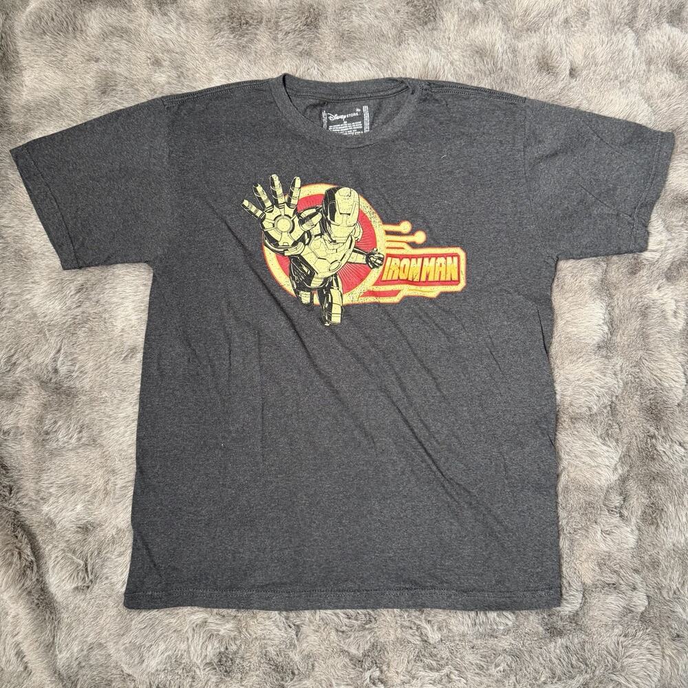 Iron Man Marvel Comics Comic Super Hero Avengers Disney T-shirt Size Medium